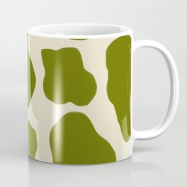 Green on Sage Cow Spots  Mug