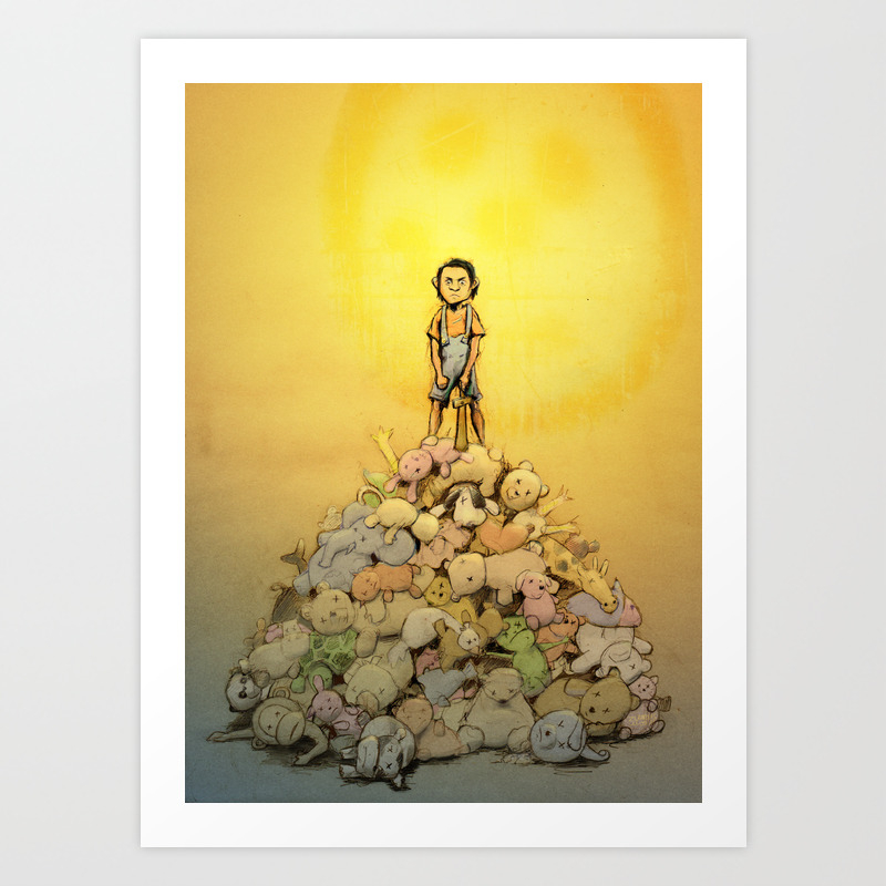 Conan The Destroyer Of Fluff Art Print By Zwaardvis Society6