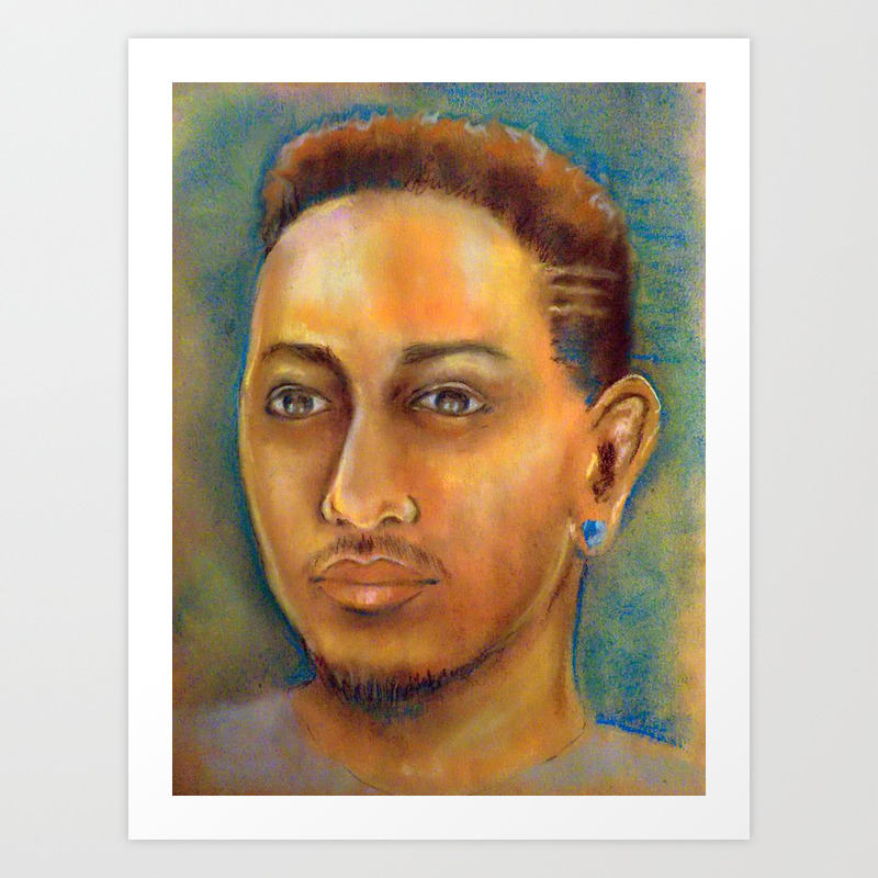 Kendrick Lamar Portrait Art Print By Jeshta Society6