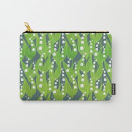 Lily of the Valley Pattern Carry-All Pouch