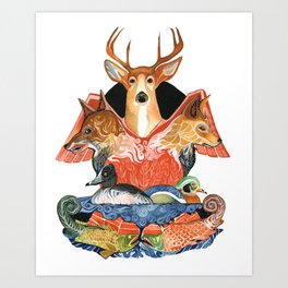 Totem Art Print