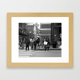 'Across Broadway' from SoHo Elite - Film Photo Framed Art Print