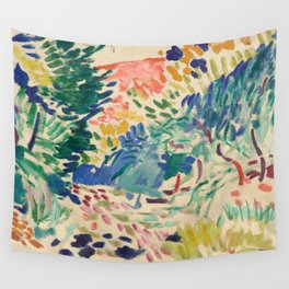Henri Matisse Landscape at Collioure Wall Tapestry