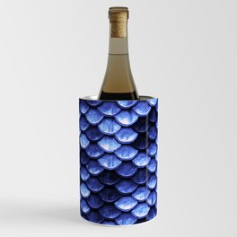 Mermaid Tail Navy Blue Wine Chiller