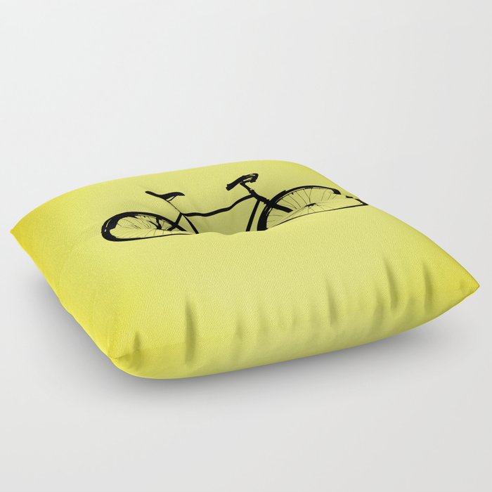I want to ride my bicycle Floor Pillow