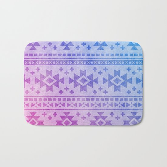 Aztec Pattern 04 Bath Mat