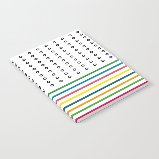 stripes & rings Notebook