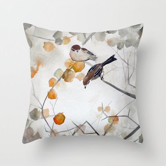 Fall Throw Pillow