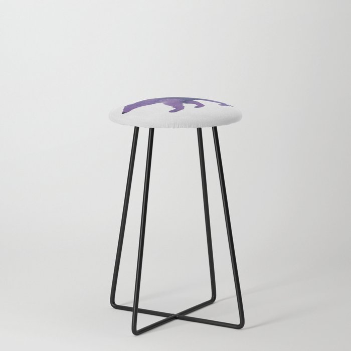 Some Bear Out There, Galaxy Bear Counter Stool