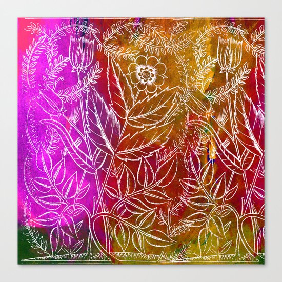 Into the artifice of eternity Canvas Print