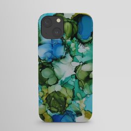 Aqua iPhone Case