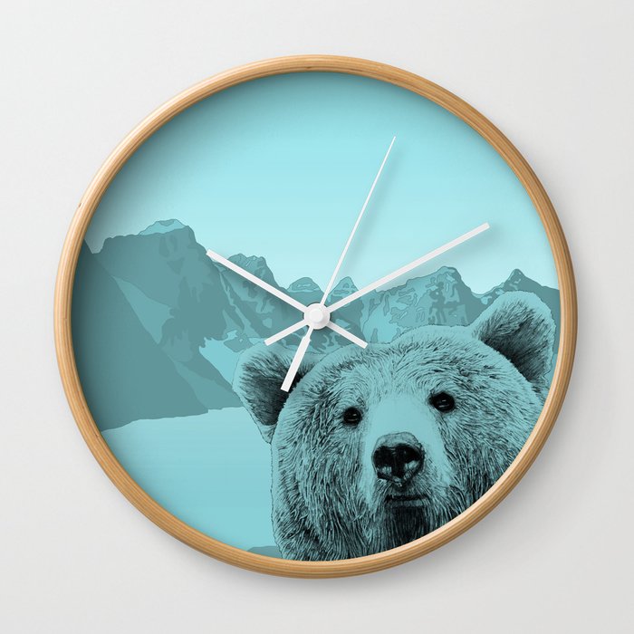 Bear With Me Wall Clock