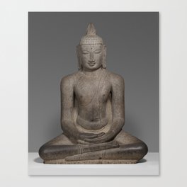 Buddha Shakyamuni Seated in Meditation (Dhyanamudra) Canvas Print