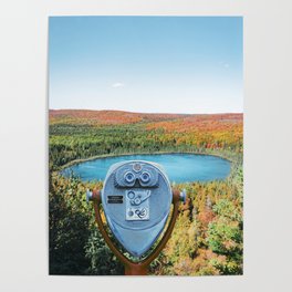 Autumn Views in Minnesota | Travel Photography and Collage Poster