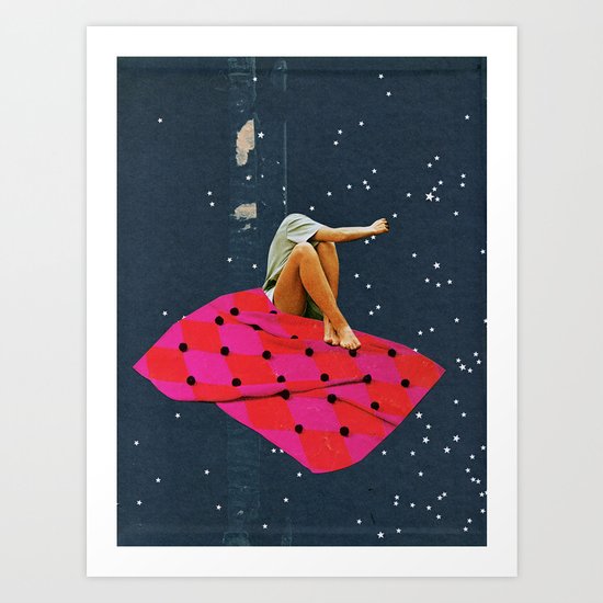 SOMEONE ELSE Art Print