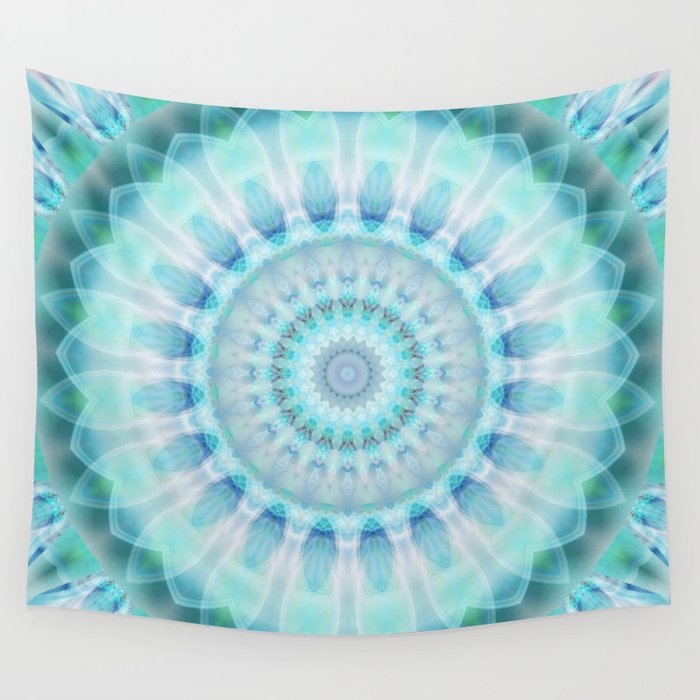 Spiritual purity Wall Tapestry by Christine Baessler Society6