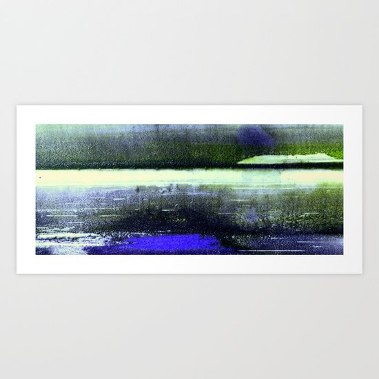 the lake Art Print