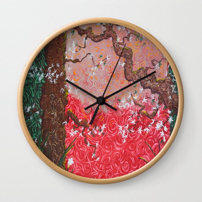 A Japanese Spring Wall Clock