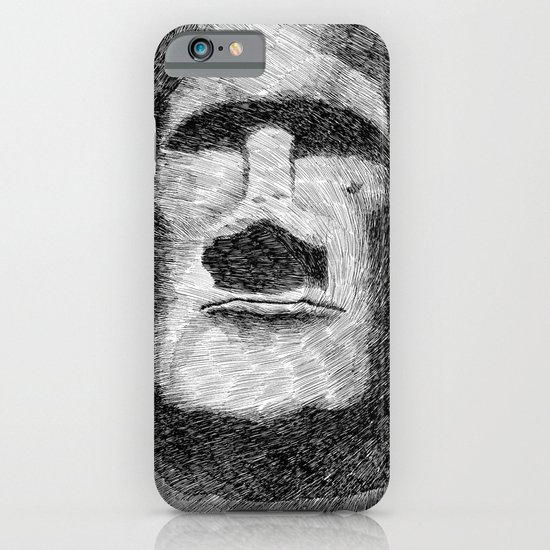 Easter island - Moai statue - Ink iPhone & iPod Case