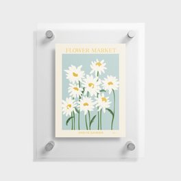 Flower Market - Oxeye daisies Floating Acrylic Print