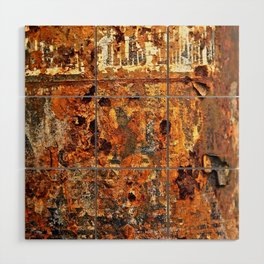 Rust Wood Wall Art