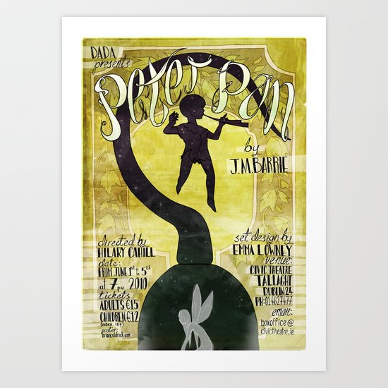Peter Pan Art Print