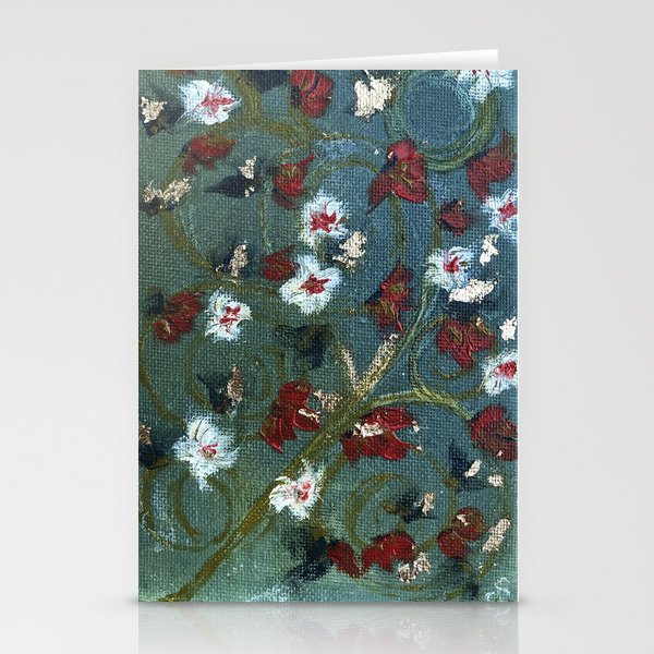 Holiday Blooms Stationery Cards