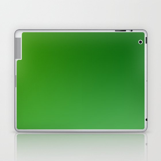 20 Green Gradient Background 220713 Valourine Digital Design Laptop & iPad Skin