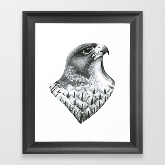 Falcon Framed Art Print