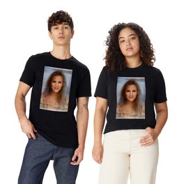 Jennifer Garner Portrait Overlay T Shirt