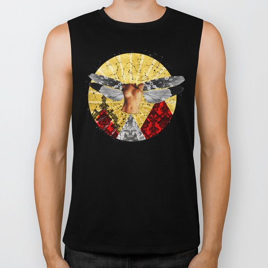 Wonder Wood Dream Mountains - The Demon Cleaner Biker Tank