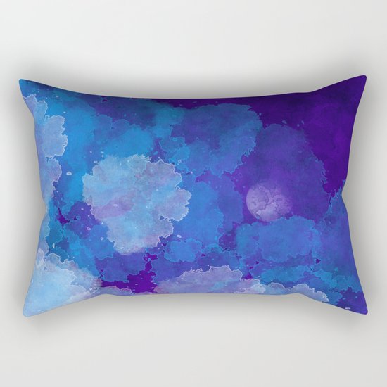 Emergent Moon Rectangular Pillow