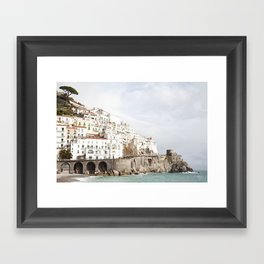 The Amalfi Coast / Italy - travel photography Framed Art Print