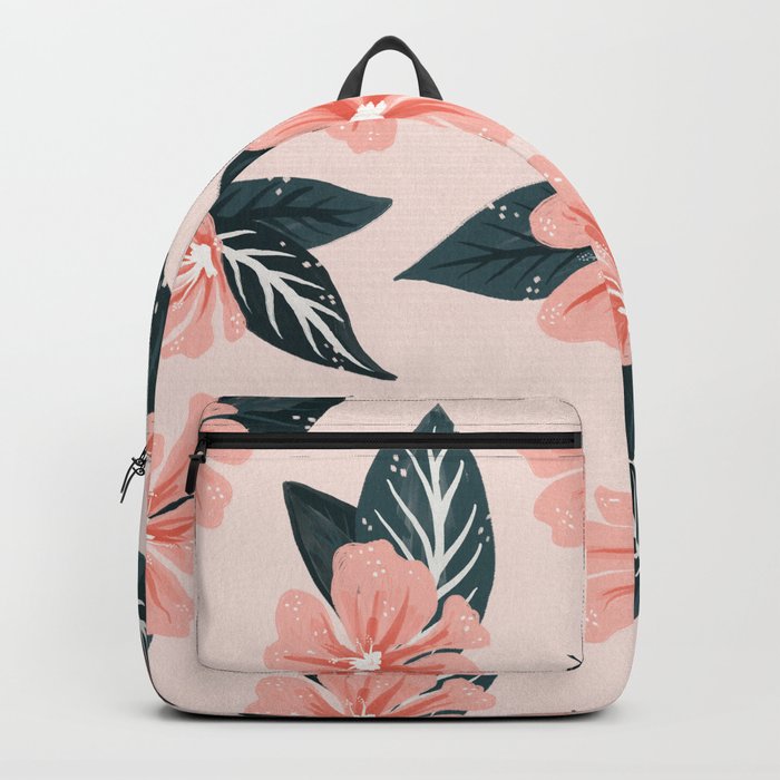 Mountain Wild Flowers – Blush & Sage Backpack