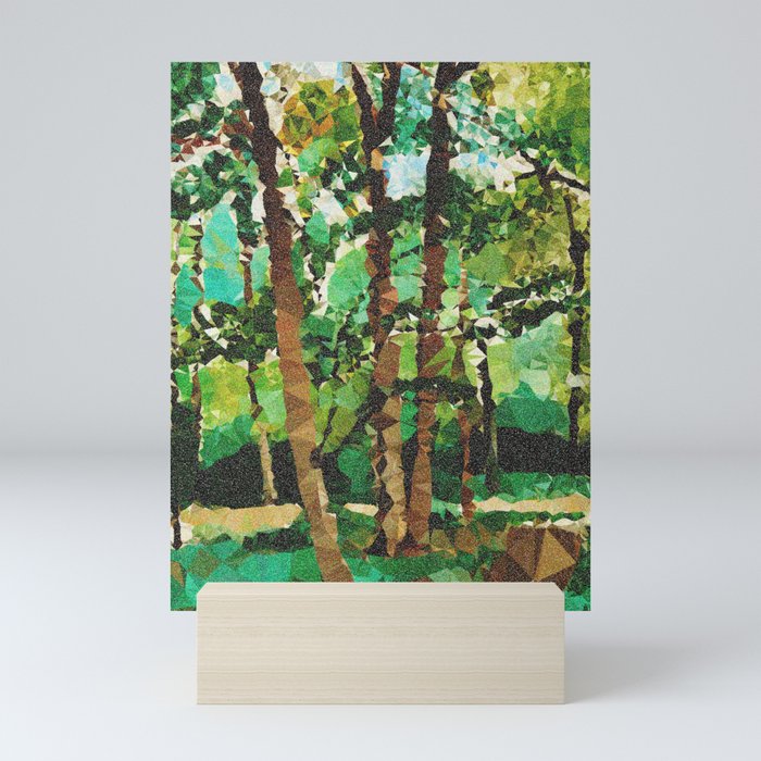 Impressionist Trees After Matisse Mini Art Print
