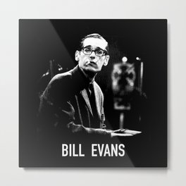 Bill Evans Metal Print | Henderson, Stan, Getz, Corea, Jarret, Cannonball, Coleman, Desmond, Pianist, Jazz 