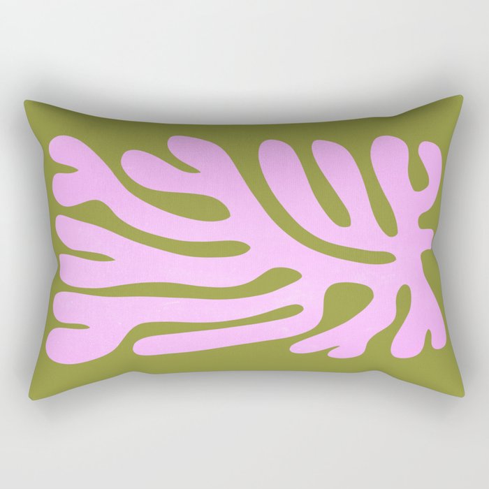 Wasabi & Lavender: Matisse Paper Cutouts 05 Rectangular Pillow