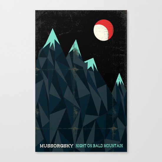 Night on Bald Mountain - Mussorgsky Canvas Print
