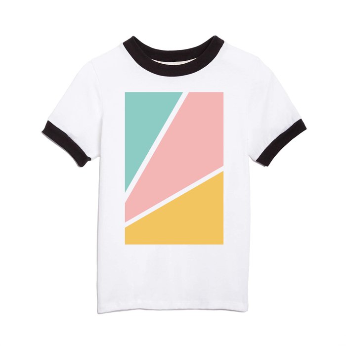  Play Four Square Color Blocks T-Shirt : Clothing