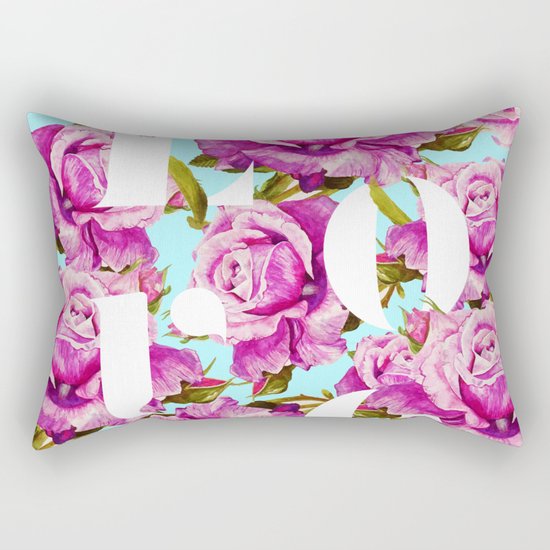 Love #society6 #decor #buyart Rectangular Pillow