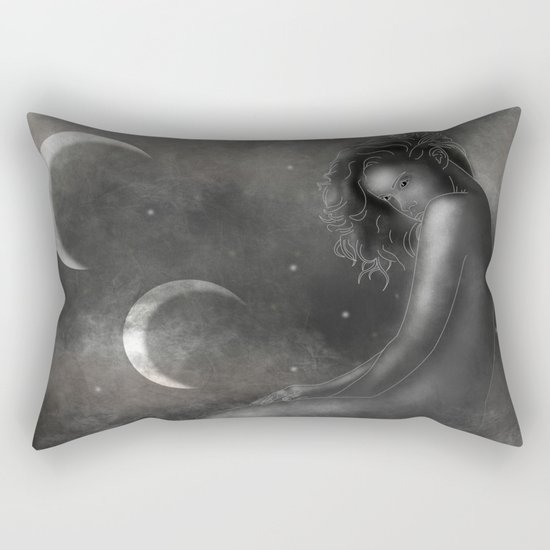Mother of the Moons Rectangular Pillow
