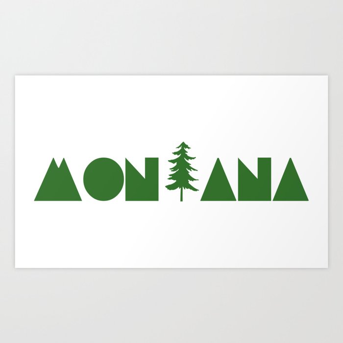 Montana Art Print