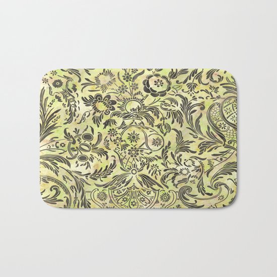 Damask Pattern 03 Bath Mat