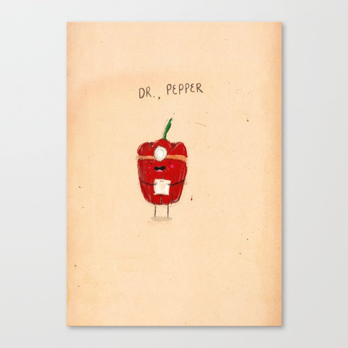 Dr. Pepper Canvas Print
