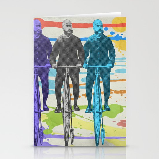 Penny Farthing Stationery Cards