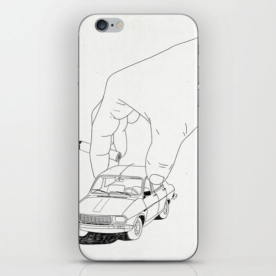 Driving home iPhone Skin