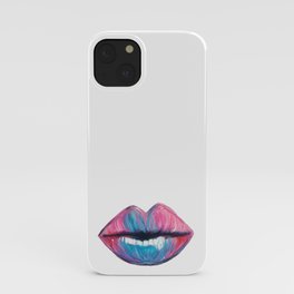 Colorful Art Lips iPhone Case