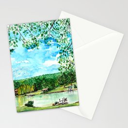 The Lake Stationery Card