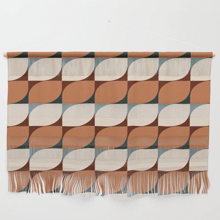 Abstract Patterned Shapes XLIX Wall Hanging