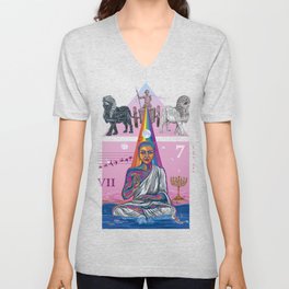 Number Seven V Neck T Shirt